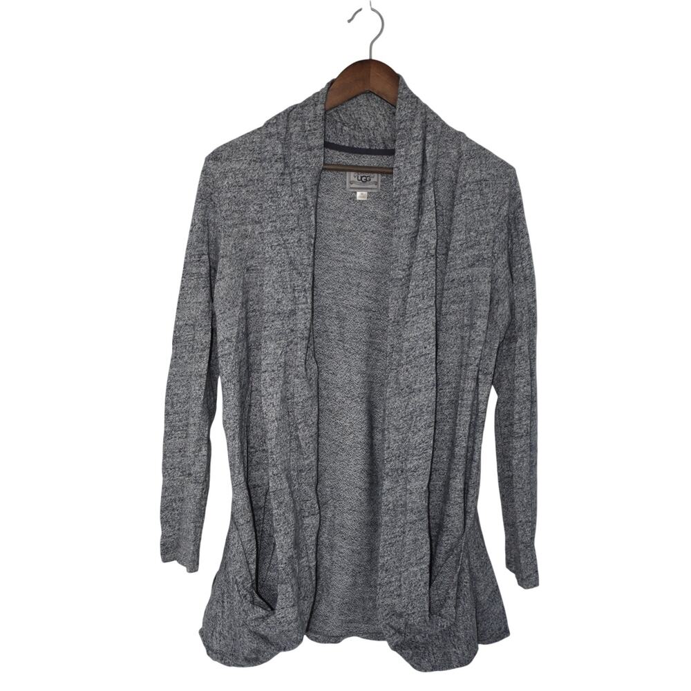 UGG Heathered Gray Slouched Cardigan Size M